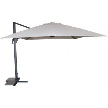 Parasol Déporté Sevilla 4x3m Gris Anthracite+polyester Gris - Manutan Collectivités
