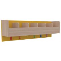 Patères Murales Avec Casier Filou Tournesol - Manutan Collectivités