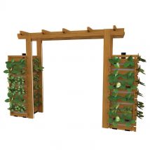 Pergola 2 Tours 1,60 Mètre - 640 L - Manutan Collectivités