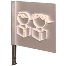 Pictogramme Neosign 3d Drapeau Bibliothèque Blanc - Manutan Collectivités