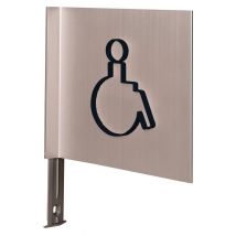Pictogramme Neosign 3d Drapeau Pmr Noir - Manutan Collectivités