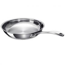 Poêle Lisse Inox 20 Cm - Chef - Beka Line - Manutan Collectivités