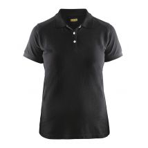 Polo Femme Noir Taille S - Manutan Collectivités