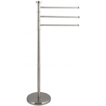 Porte Serviettes Sur Pieds À 3 Branches Gris - Manutan Collectivités