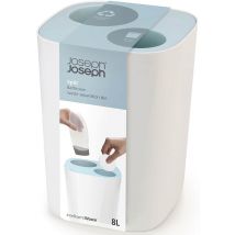 Poubelle Salle De Bains Split 8l - Bleu - Manutan Collectivités