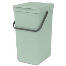 Poubelle Sort&go 16l, Brabantia, Jade - Manutan Collectivités