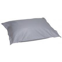 Pouf Rectangulaire Billes Diabolo Enduit Pvc Gris - Manutan Collectivités