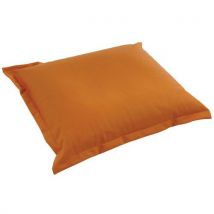 Pouf Rectangulaire Billes Diabolo Enduit Pvc Mandarine - Manutan Collectivités
