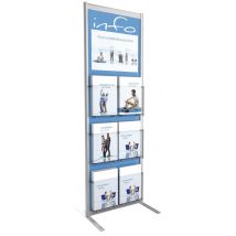 Présentoir Info Sur Pieds - Manutan Collectivités