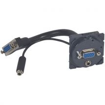 Plastron Vga Et Jack 3,5mm Gamme Céliane - Legrand - Manutan Collectivités