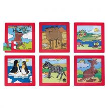 Puzzles Les Animaux Du Zoo - Manutan Collectivités