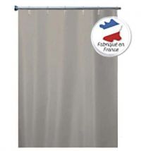 Rideau Polyester Uni Beige Avec Anneaux - Arvix - Manutan Collectivités