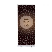 Roll-banner Budget 85-200 Ensemble Complet Café - Manutan Collectivités
