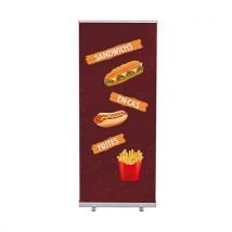 Roll-banner Budget 85-200 Ensemble Complet Collations - Manutan Collectivités