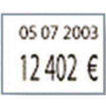 Rouleau 1750 Étiquettes Pour Étiqueteuse 2 Lignes - Lot De 8 - Manutan Collectivités