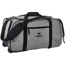 Sac De Sport À Roulettes Erima Travel Line Gris Chiné/noir Taille M - Manutan Collectivités