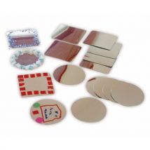 Sachet De 16 Miroirs Incassables - Manutan Collectivités
