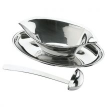 Saucière Avec Louche Et Plateau - Luxe - Lacor - Manutan Collectivités