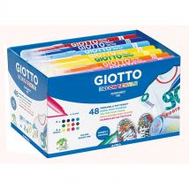 Schoolpack De 48 Feutres Giotto Decor Textile - Manutan Collectivités