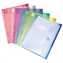 Set De 12 Enveloppes A4 Perforées Color T-collection - Manutan Collectivités