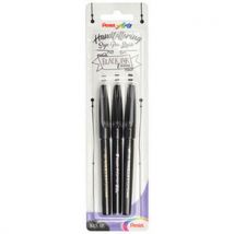 Set De 6 Stylo De Calligraphie Sign Pen Brush, Noir - Manutan Collectivités