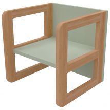 Siège Réversible Filou T00 T0 T3 Vert Opale - Manutan Collectivités