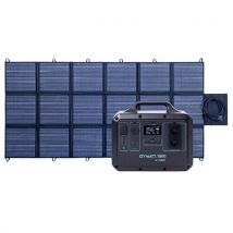 Station Portative Izywatt 1500 + Panneau Solaire Pliant 400w - Manutan Collectivités