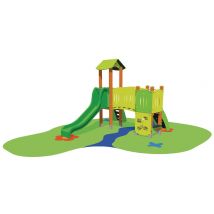 Structure Jeu 2 Tours Funny Plus - Bois/polyester - Jds - Manutan Collectivités