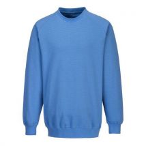 Sweat Shirt Anti Statique Esd Bleu Hamilton Taille : S - Manutan Collectivités