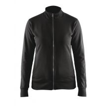 Sweat Zippé Femme Noir Taille M - Manutan Collectivités