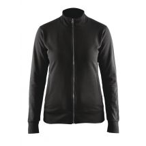 Sweat Zippé Femme Noir Taille S - Manutan Collectivités
