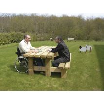 Table-banc Access Long. 300 Cm - Manutan Collectivités