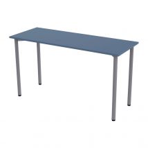 Table Géométra Rectangulaire 130x50 Cm Stratifié T7 Bleu - Manutan Collectivités