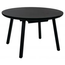 Table Hetty Ø 120 Cm Extensible Marbre Noir - Manutan Collectivités