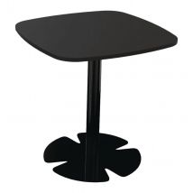 Table Host 60 X 60 X H 60 Cm Plt Noir Pied Tulipe Noir - Manutan Collectivités