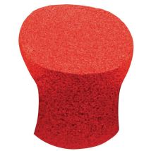 Table Scoopi En Caoutchouc Granulé - Rouge - Manutan Collectivités