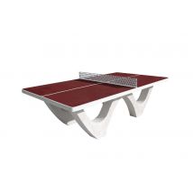 Table Tt D'extérieur Top Modul Plateau Rouge - Manutan Collectivités