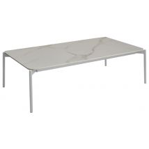 Table Basse Ambiance Céramique/alu - Blanc - Manutan Collectivités