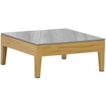 Table Basse Welcome 70 X 70 Cm - Gris/wood Light - Manutan Collectivités