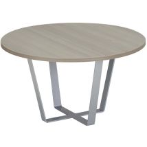 Table Basse Ronde Facett Chêne Diamant - Manutan Collectivités