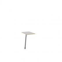 Table Console Média S Blanc - Pieds Métal - Manutan Collectivités