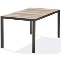 Table De Jardin Boston 150x90cm Grise Anthracite - Manutan Collectivités