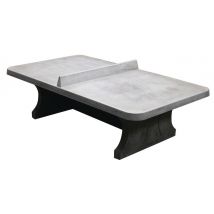 Table De Tennis De Table Béton Angles Arrondis - Anthracite - Manutan Collectivités