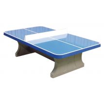 Table De Tennis De Table Béton Angles Arrondis - Bleu - Manutan Collectivités