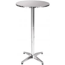 Table Haute De Bar Rabattable En Aluminium - Manutan Collectivités