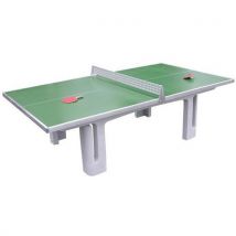 Table Ping Pong En Beton Polymere Solido P30 Maillith - Coins Standards - Vert - Manutan Collectivités
