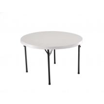 Table Pliante Lifetime Ronde Diam. 122cm - 4/6 Personnes - Manutan Collectivités