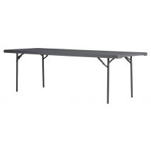 Table Pliante Xxl 240 - 240 X 91 Cm - Gris Bleuté - Manutan Collectivités