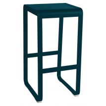Tabouret De Bar Bellevie Bleu Acapulco - Manutan Collectivités