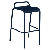 Tabouret De Bar Luxembourg - Bleu Abysse - Manutan Collectivités